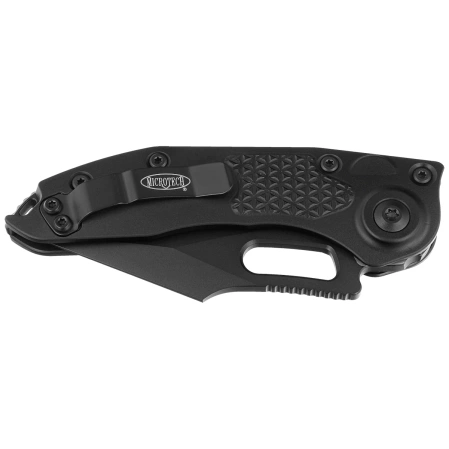 Microtech Stitch-A S/E Automatic Knife Black Aluminum, Tactical M390 by Borka Blades and Tony Marfione (169-1T)