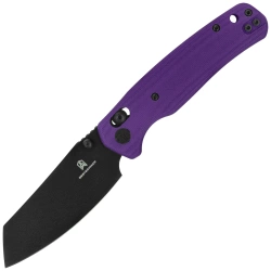 Nóż składany Bestechman Cicada's Wing Purple G10, Black 10Cr15MoV (BMK06B)