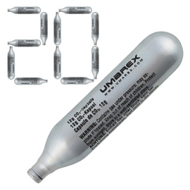 Umarex CO₂ 12g Power Cartridge, CO₂ Supply Capsule (4.1685)