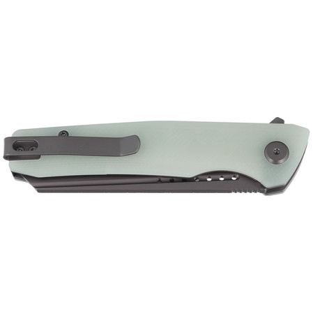 Bestech Slyther Knife Transparent G10, Grey Titanized 14C28N (BG51B-3)