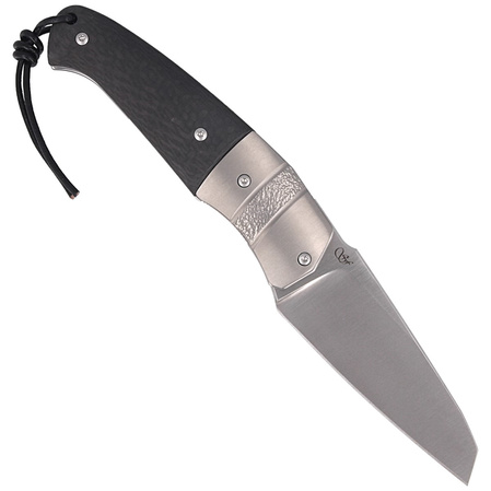 Nóż składany Viper Novis Carbon Fiber/Titanium Bolster, Satin M390 by Fabrizio Silvestrelli (V5974FC)