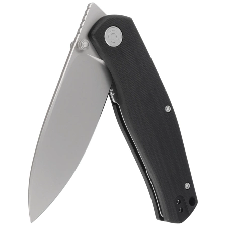 Civivi Knife Sokoke Black G10, Silver Bead Blasted 14C28N by Ray Laconico (C22007-1)