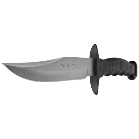 Nóż Muela 95-181 Black Rubber, Satin 420H