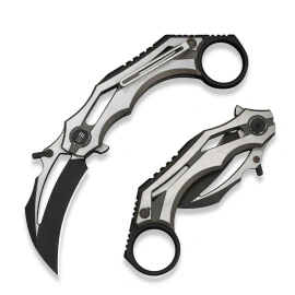 Nóż składany WeKnife Cryonix Bronze/Satin Titanium, Black Stonewashed/Satin M390 (WE24070-3)