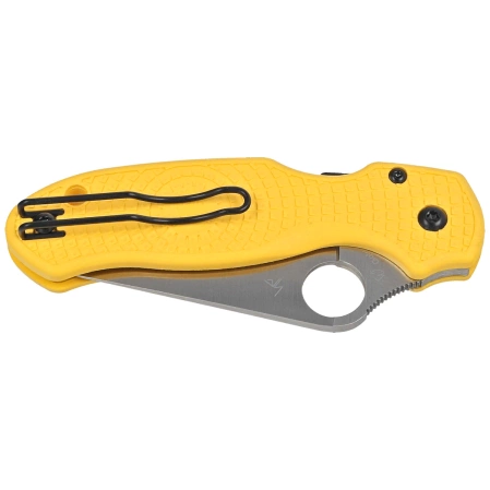 Nóż składany Spyderco Para 3 Salt Yellow FRN, Satin MagnaCut by Eric Glesser (C223PYL)