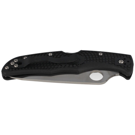 Spyderco Endura 4 FRN Black PlainEdge Knife (C10PBK)