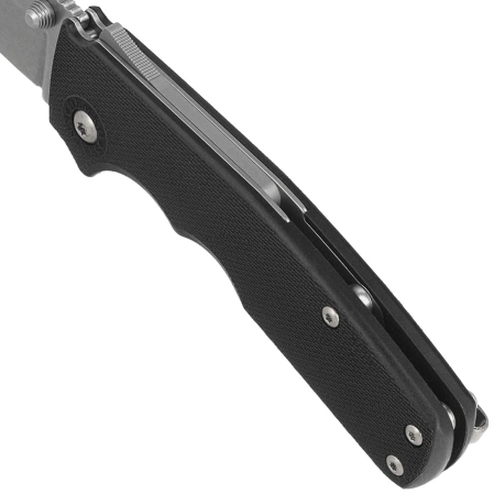 Nóż składany Demko Shark Cub Clip Point Black GRN, Stonewashed AUS10A by Andrew Demko (SC-10A-GRNBLK-CP)