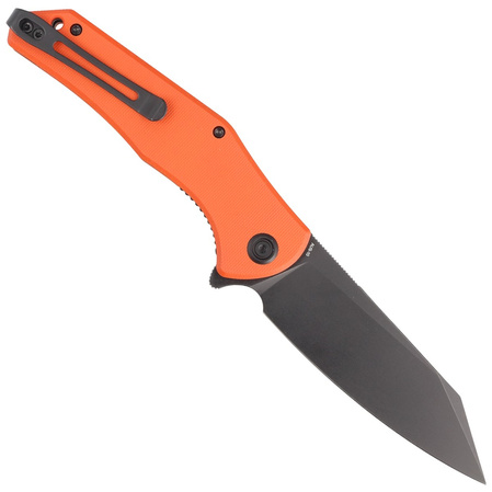 Kubey Knife Flash Orange G10, Blackwashed AUS-10 (KU158G)