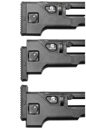 Wiatrówka PCP Reximex Throne Gen 2 FDE Carbon 4.5 mm z regulatorem i tłumikiem