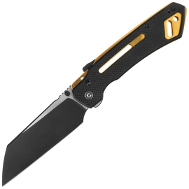 Nóż składany Civivi Buster FG Black G10, Black Stonewashed/Satin Nitro-V by Snecx Tan (C24052-1)