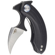 Bestech Strelit Black G10, Satin/Black Stonewashed 14C28N by Ostap Hel Knife (BG52A-2)