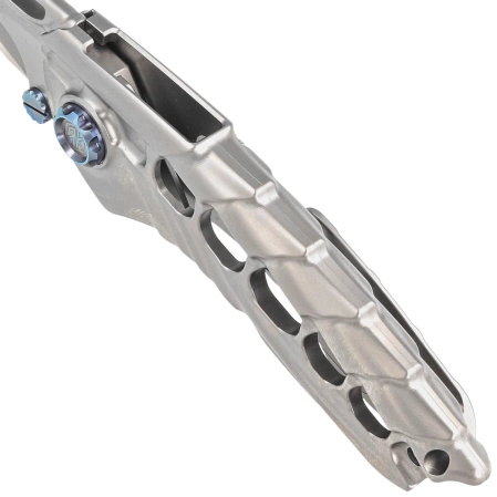 RikeKnife Alien 1 Gray Titanium, Satin M390 (RK-ALIEN1-P)