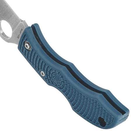 Spyderco Ladybug 3 Knife Blue FRN, Satin K390 by Sal Glesser (LFP3K390)