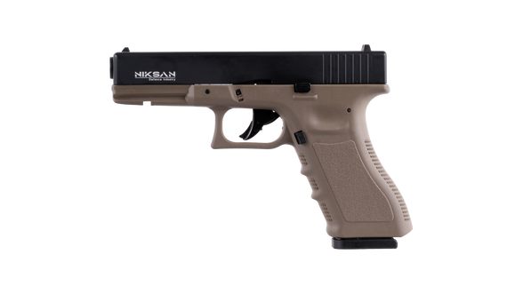 Niksan Defence NKS GL17 Tan Blow‑Back 4.5 mm Air Pistol