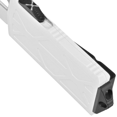 Nóż automatyczny OTF Microtech Exocet T/E Storm Trooper Signature White Aluminium, White M390 by Tony Marfione (158-1ST)