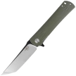Bestech Kendo Knife Army Green G10, Black / Satin D2 (BG06B-2)