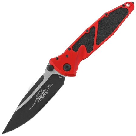 Microtech Socom Elite S/E-M Knife Red Aluminum, Black M390MK by Tony Marfione (160-1RD)
