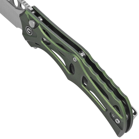 Nóż składany Civivi Biophase Green Aluminium, Satin Nitro-V (C23083-1)