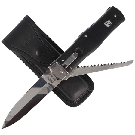 Mikov Predator Classic ABS Automatic Knife (241-NH-2/KP BLACK)