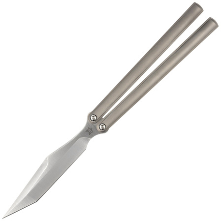 Fox PHI Knife Sandblasted Titanium, Satin M390 by Vincenzo Fiore (FX-570 TI)