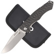 Bestech Keen II Black Titanium/Carbon Fiber, Stonewashed/Satin CPM S35VN by Koens Craft Knife (BT2301A)