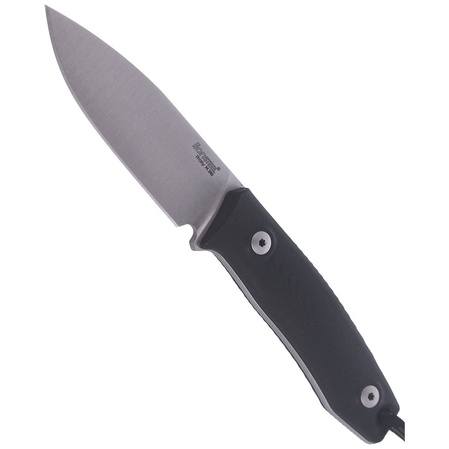 Nóż LionSteel Bushcraft G10 Black, Satin Blade (M1 GBK)