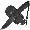 Spartan Harsey Linden Knife Black GRN, Black DLC Elmax by William W. Harsey (SBEU2BKKYBK)