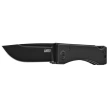 Kubey Akino Knife Black G10, Blackwashed 14C28N by Tiguass (KU2102D)