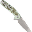 Nóż składany Kubey Carve Digital Camo G10, Bead Blasted AUS-10 (KB237H)