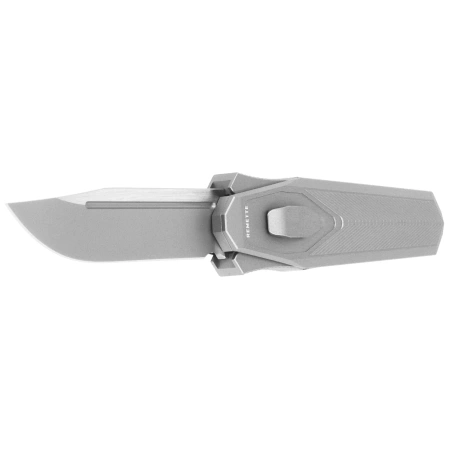 Remette RT-Swordfish CP Knife Gray Aluminum/Carbon Fiber, Ceramic Sandblasted S35VN (ZL103D1)