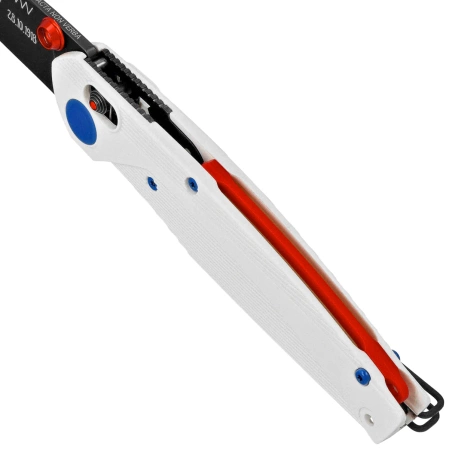 Nóż składany ANV A100 1918 BB Limited Edition No 26/100 White GRN, Black DLC Sleipner (ANVA100-036)