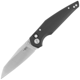 Bestech Snakebird Knife Black G10, Stonewashed / Satin 14C28N (BG58C)