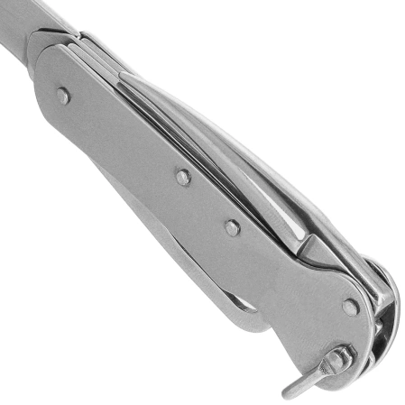 Nóż składany żeglarski Martinez Albainox Marinera Gray Steel, Mirror 3Cr13Mov (10260)