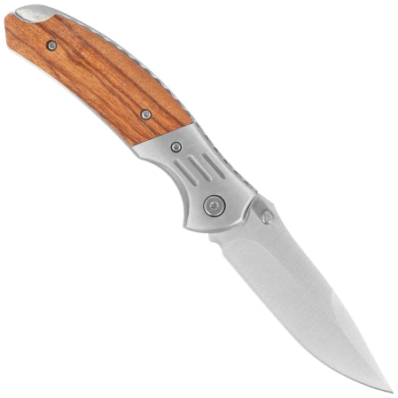 Martinez Albainox Hunting Deer Knife Zebra Wood, Satin 3Cr13Mov (18518GR4210)