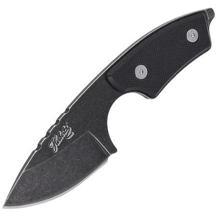 Nóż na szyję Herbertz CJH Neck Knife Black G10, Black Stonewashed 420 (10000345)