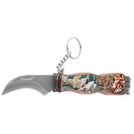 Martinez Albainox Mushroom 3D Knife Wood, Satin 3Cr13Mov (18258)