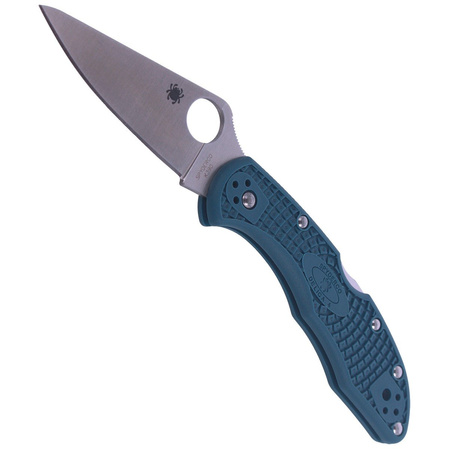 Nóż składany Spyderco Delica 4 FRN Blue, K390 Plain (C11FPK390)