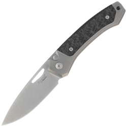 LionSteel Twain Gray Titanium/Carbon Fiber, Satin MagnaCut by Gianni Pauletta (TW GY CF)