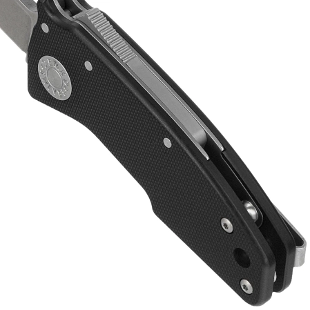 Nóż składany Demko Nano-Shark SF Black G10, Stonewashed CPM 20CV by Andrew Demko (NANO-20CV-Black G10)