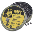 Zestaw dwóch opakowań Śrut Apolo Air Boss Match Competition 4.5 mm, 500 szt. 0.55g/8.48gr i Tarcze strzeleckie Sharg 140x140mm 50szt