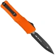 Microtech Combat Troodon Gen III D/E OTF Knife Orange Aluminum, Black M390MK by Tony Marfione (1142-1OR)