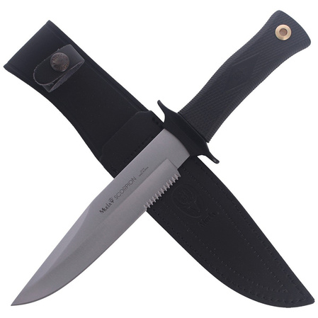 Muela Tactical Rubber Handle Knife 180mm (SCORPION-18W)