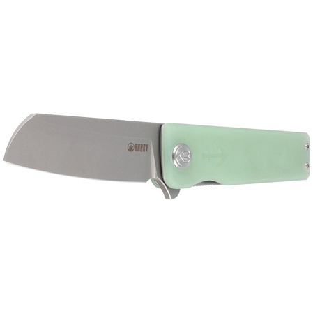 Kubey Knife Sailor Jade G10, Beadblasted AUS-10 by Sekira Sochi (KU317E)