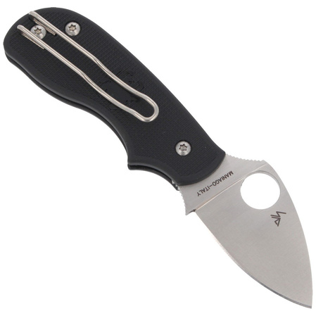 Nóż składany Spyderco Squeak FRN Black Plain (C154PBK)