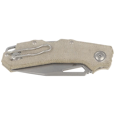 Nóż składany Viper Alfa Green Canvas Micarta, Stonewashed MagnaCut by Simone Tonolli (V6022CG)