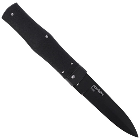 Mikov Predator Knife Blackout Black ABS, Black DLC N690 (241-BH-1/BKP)