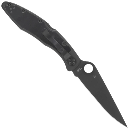 Nóż składany Spyderco Police Knife Black TiCN Stainless Steel, Black TiCN VG-10 by Sal Glesser (C07BKP)