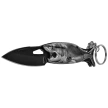Nóż wędkarski brelok Martinez Albainox Fishing 2 Grey Aluminium, Black 3Cr13Mov (25144 GY)