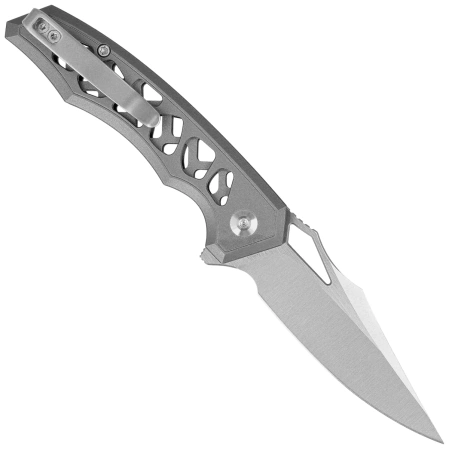 Civivi Anaaki Knife Gray Aluminum, Satin Nitro-V (C24039-2)