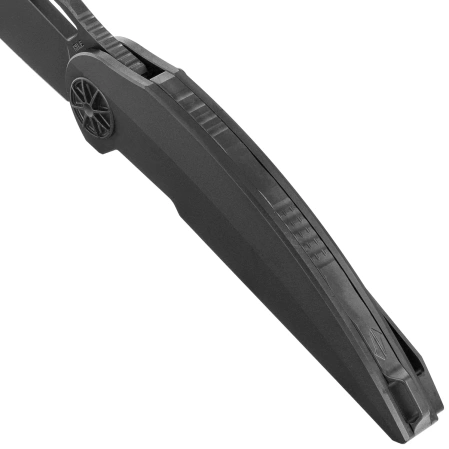 Nóż składany Rike Knife Tissot 2 Black DLC Titanium, Black DLC M390 (RK-Tissot 2-B)